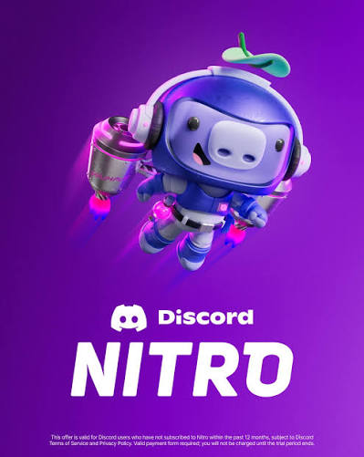 Discord Nitro Gaming 1m